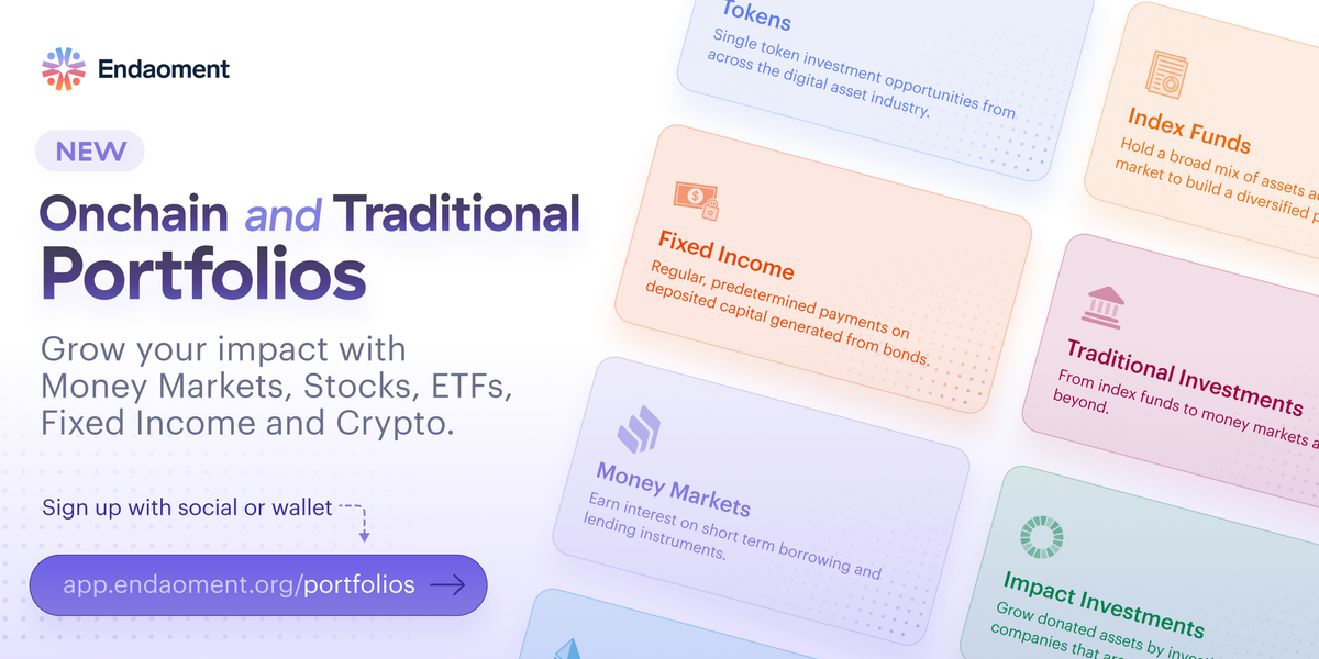 Pursuing Parity: Welcoming Traditional Portfolios to Endaoment DAFs