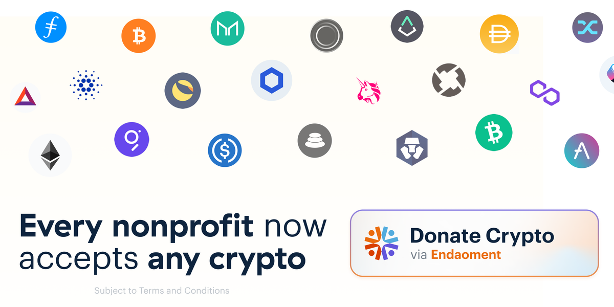 Direct Donations: Every Nonprofit Now Accepts Any Crypto