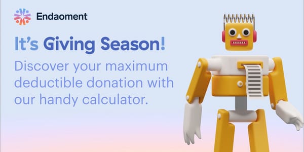 End-of-Year Giving Made Easy: Introducing our Donation Calculator