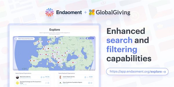Navigating Global Impact: A New Search Experience on Endaoment