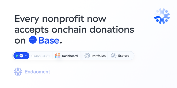 Endaoment Launches on Base – Our First Layer 2