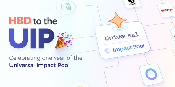 The Universal Impact Pool: One Year of Democratizing Philanthropy