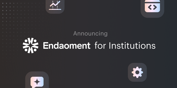 Bringing Our Giving Tools to Legacy Providers